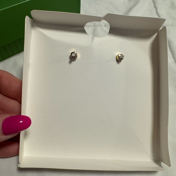 Floral Linear Flower Earrings Kate Spade New York x Target Red New in Box Jewel - Picture 6 of 10